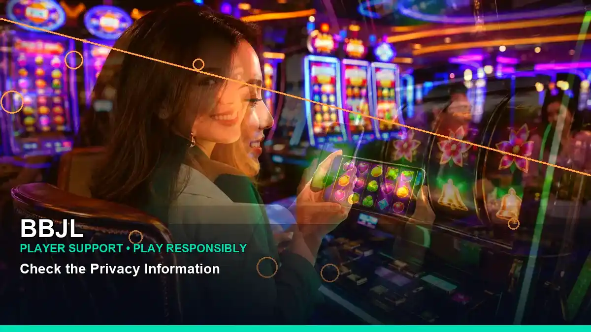 BBJL Philippines casino guide with layered collage adventure online slot games and an adult Filipina casino host
